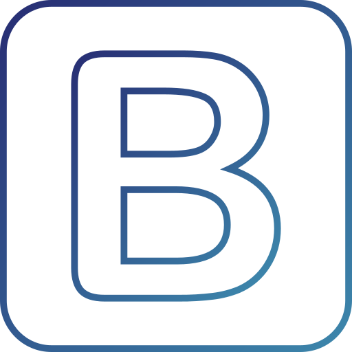 Буква Б Generic Gradient иконка