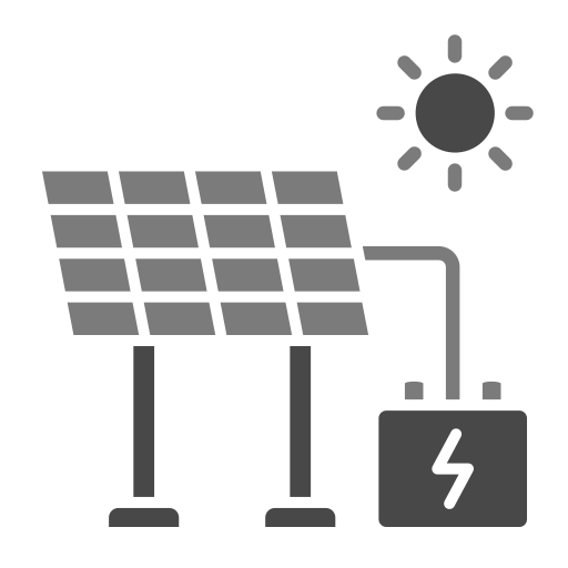 energia solar Generic Grey Ícone