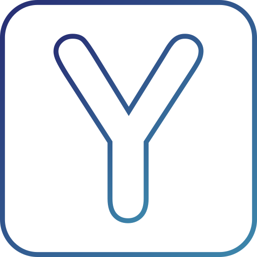 Letter y Generic Gradient icon