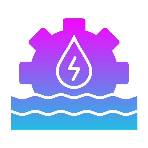 energia idroelettrica Generic Flat Gradient icona