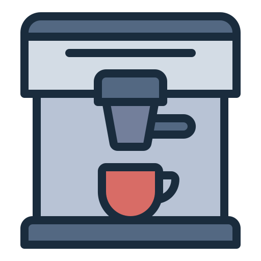 コーヒーメーカー Generic Outline Color icon