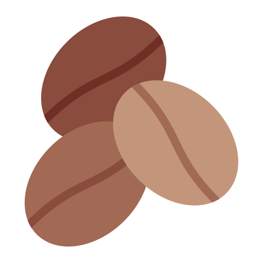 granos de café Generic Flat icono