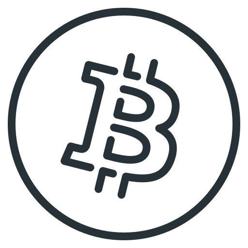 znak bitcoina Generic Detailed Outline ikona