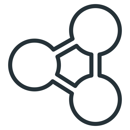 cryptocurrency Generic Detailed Outline Icône