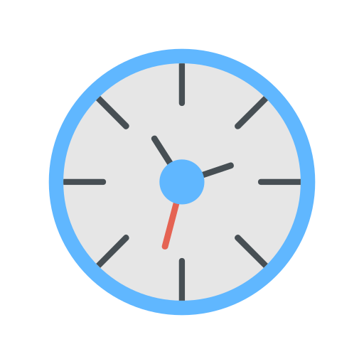 zegar ścienny Generic Flat ikona