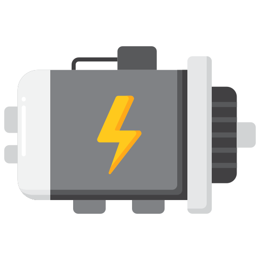 motor eléctrico Generic Flat icono