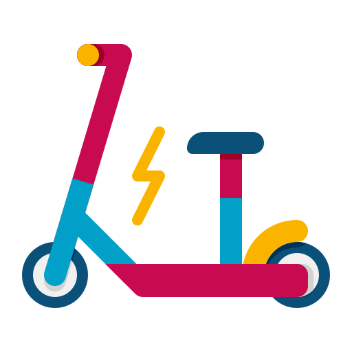 electric scooter Generic Flat иконка