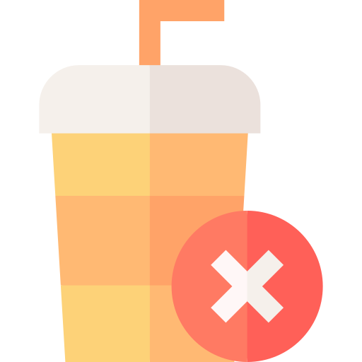 No drink Basic Straight Flat icon