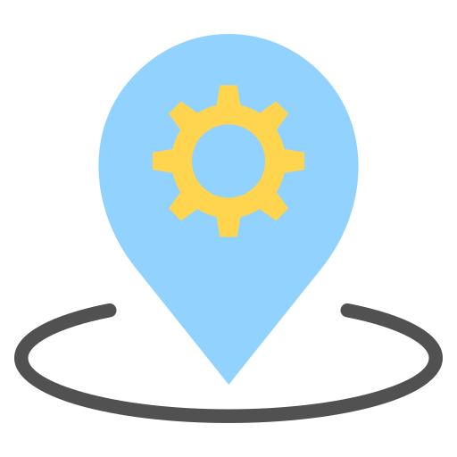 Localization Generic Flat icon