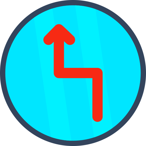 zigzag Generic Flat icoon