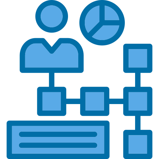 Организационная схема Generic Blue иконка
