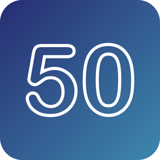 50 Generic Flat Gradient icon