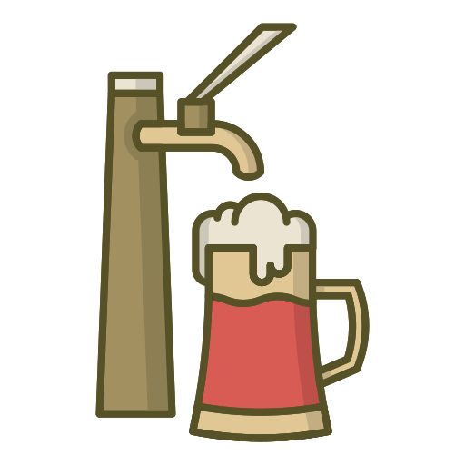 Beer tap edt.im Lineal color icon