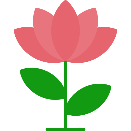 kwiat lotosu Generic Flat ikona