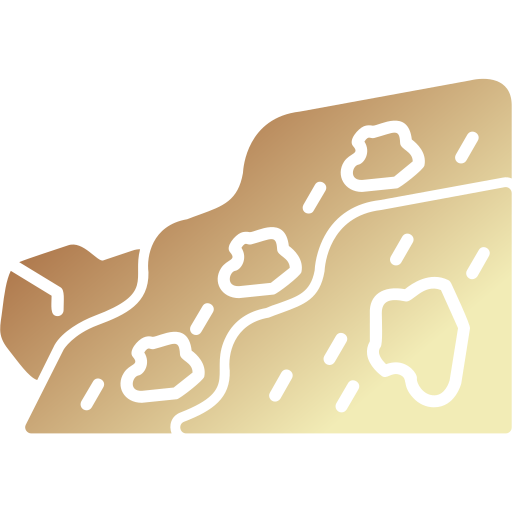 Landslides Generic Flat Gradient icon