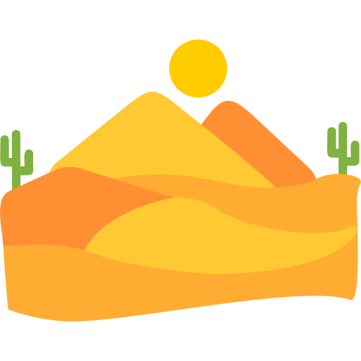 Desert Generic Flat icon