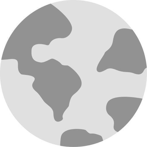 Earth Generic Grey icon