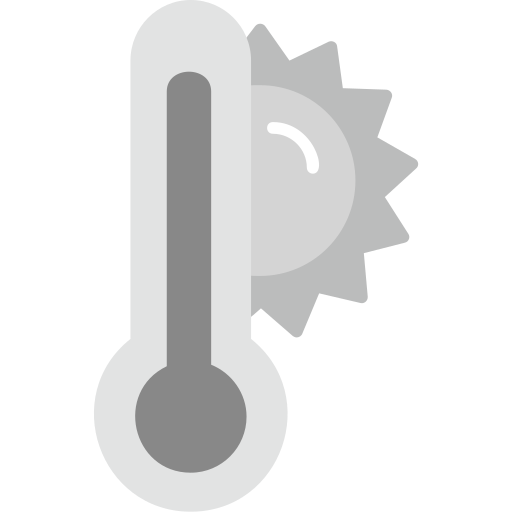 hoge temperatuur Generic Grey icoon