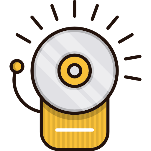 Alarm bell Cubydesign Lineal Color  icon