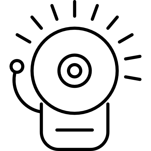 dzwonek alarmowy Cubydesign Lineal ikona