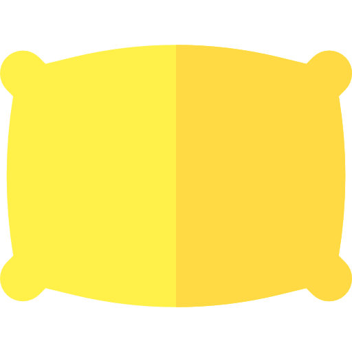 almohada Basic Straight Flat icono