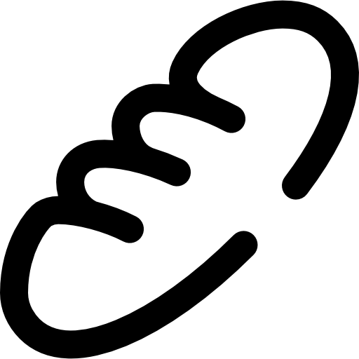 Baguette Super Basic Omission Outline icon