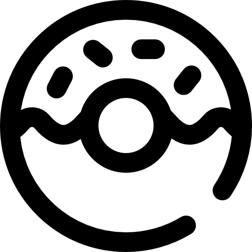 ドーナツ Super Basic Omission Outline icon