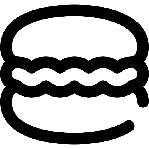 macaron Super Basic Omission Outline icono