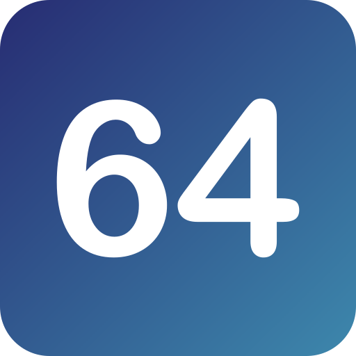 64 Generic Flat Gradient icona