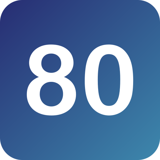 80 Generic Flat Gradient icoon