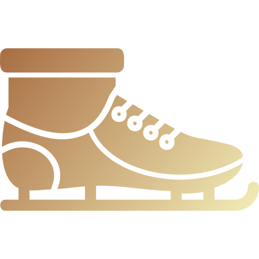 patines de hielo Generic Flat Gradient icono