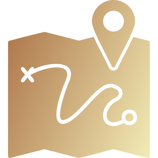 mapa Generic Flat Gradient icono