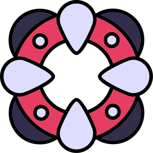 Life saver Generic Outline Color icon