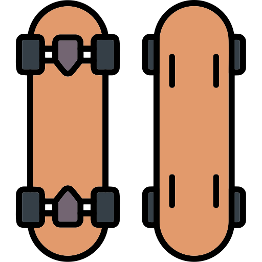 patineta Generic Outline Color icono