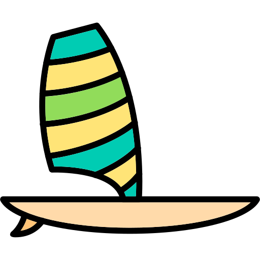 windsurfen Generic Outline Color icoon