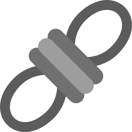 ロープ Generic Grey icon