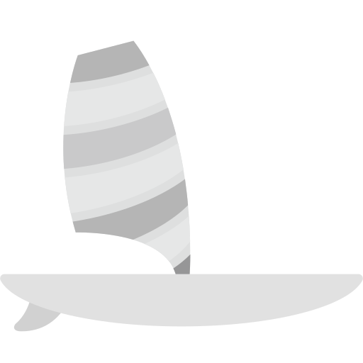 windsurfingu Generic Grey ikona