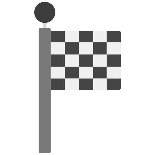 Финишный флаг Generic Grey иконка