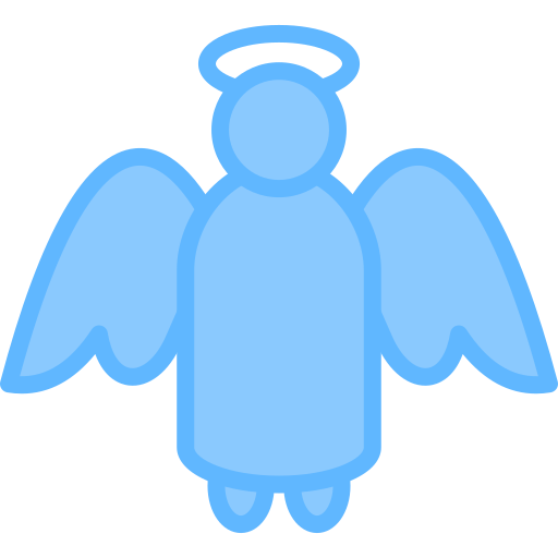 天使 Generic Blue icon