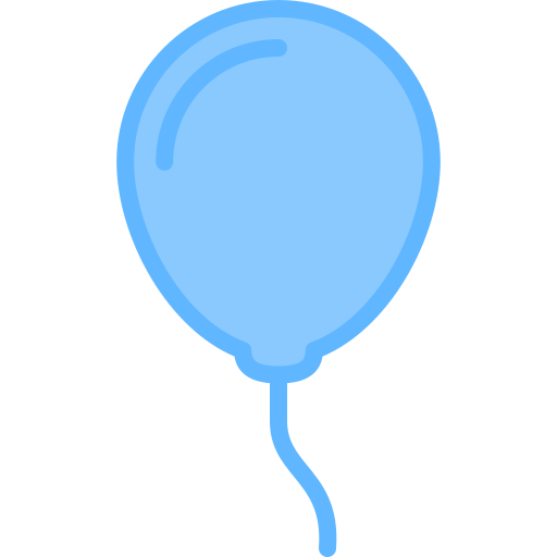 ballon Generic Blue icoon