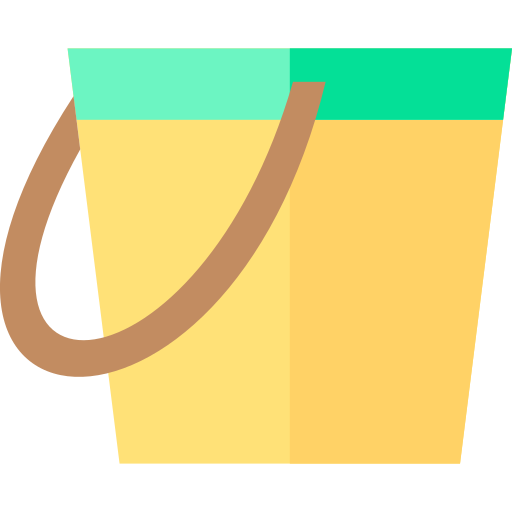 Bucket Generic Flat icon