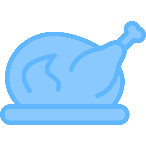 Chicken Generic Blue icon