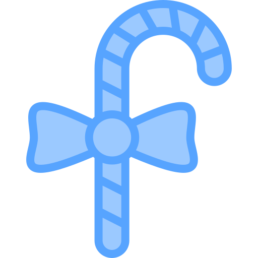 Candy cane Generic Blue icon