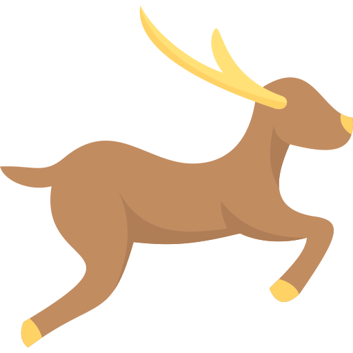 ciervo Generic Flat icono