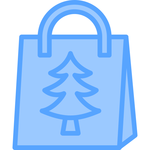 선물 가방 Generic Blue icon