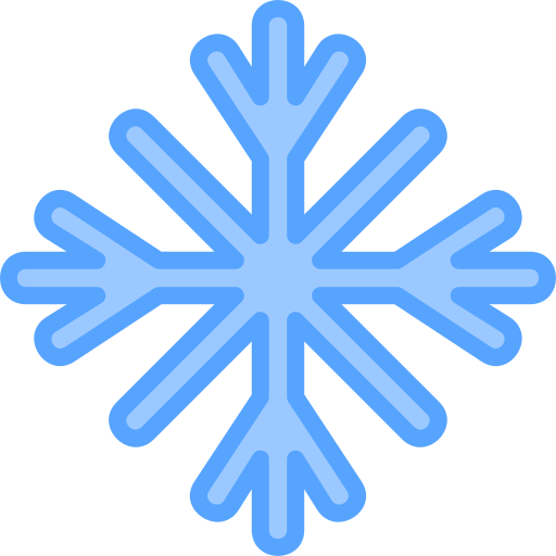 Ice crystal Generic Blue icon