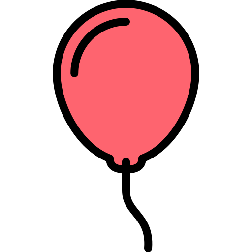 풍선 Generic Outline Color icon