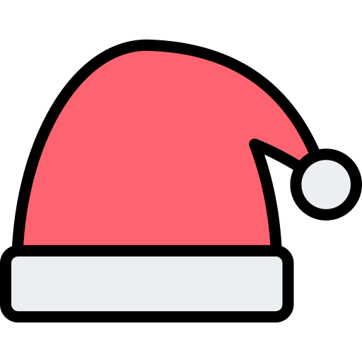Шляпа санта Generic Outline Color иконка