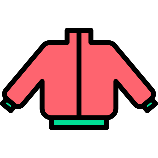 ジャケット Generic Outline Color icon