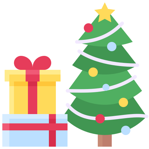 Christmas Tree Generic Flat icon